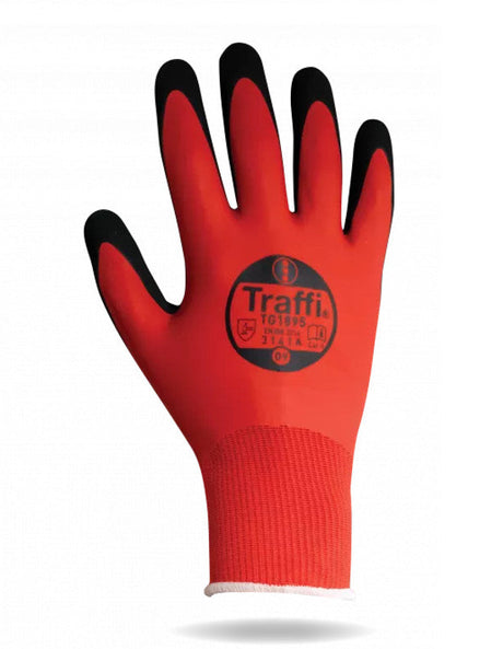 Traffi TG1895 Water Resistant Gloves Cut Level A