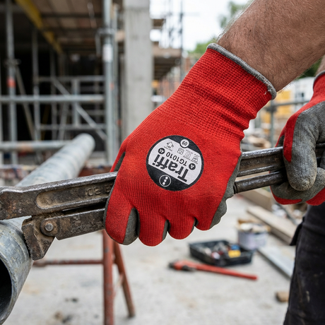 Traffi TG1010 Lightweight PU Work Gloves Cut Level A