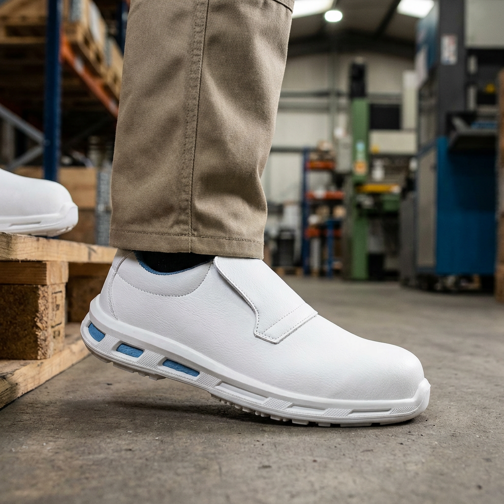 U-Power BLANCO Slip-On Safety Shoe S2 Metal Free