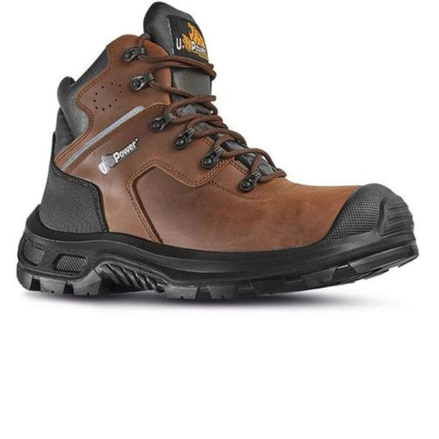 U-Power Helsinki Safety Boot S3S ESD Brown Leather