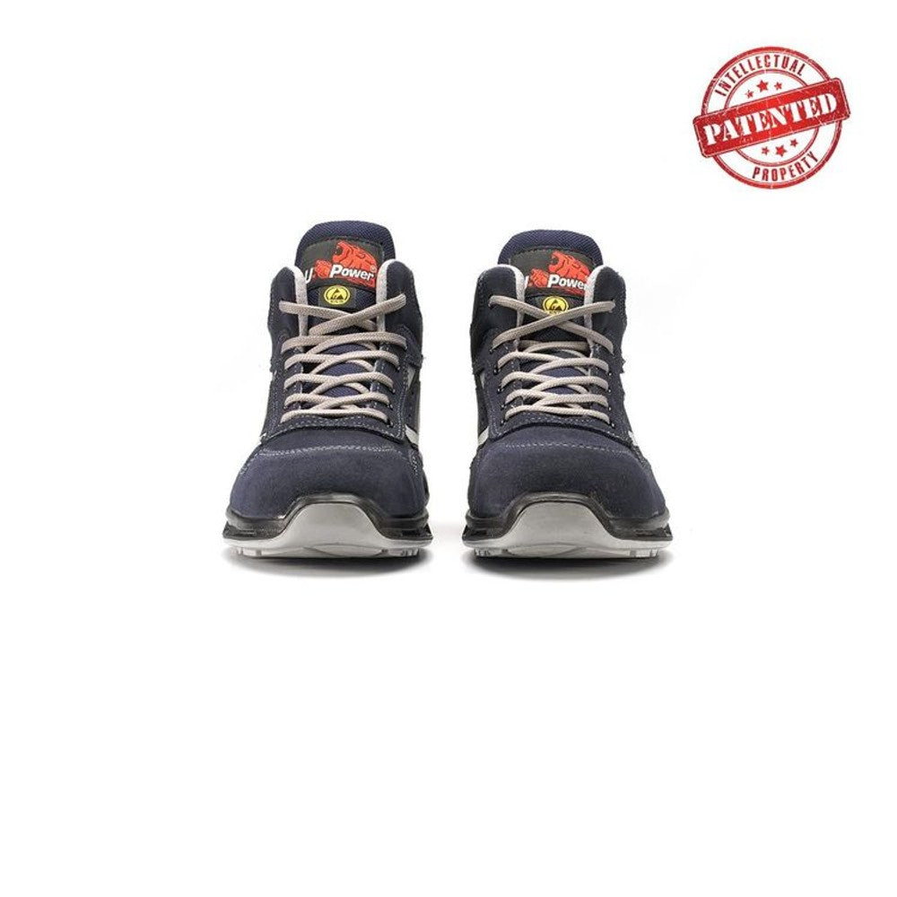 U-Power Moving 86 ESD Safety Boot S1PS Suede Leather