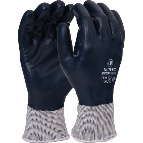 UCi NCN-FC Fully Coated Nitrile Work Gloves Precision Handling