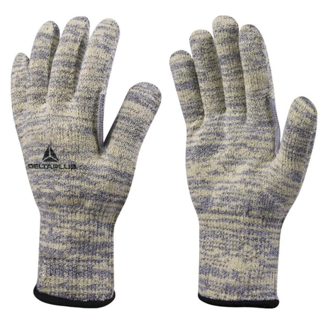 Delta Plus VENICUT55 Cut Resistant Work Gloves Heat Protection Un Coated