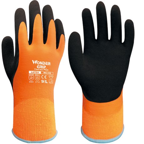 Wondergrip WG-338 Thermo Plus Waterproof Winter Work Gloves Cut Level C