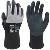 Wonder Grip WG-555 DUO Foam Nitrile Palm Gloves Breathable Microfiber Work Gloves