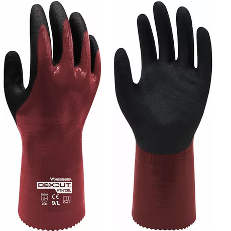 Wondergrip WG-728L DEXCUT Cut Resistant Gloves ISO Level E Protection