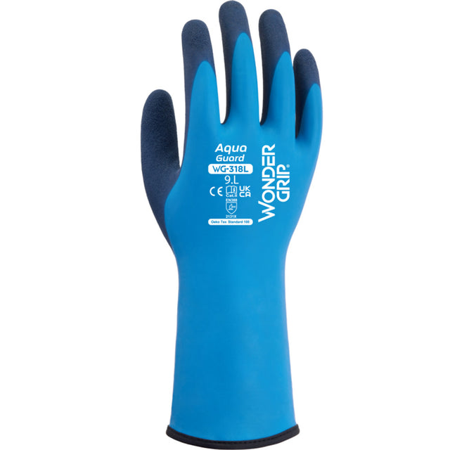 Wondergrip Aqua Guard Waterproof Work Gloves 30cm