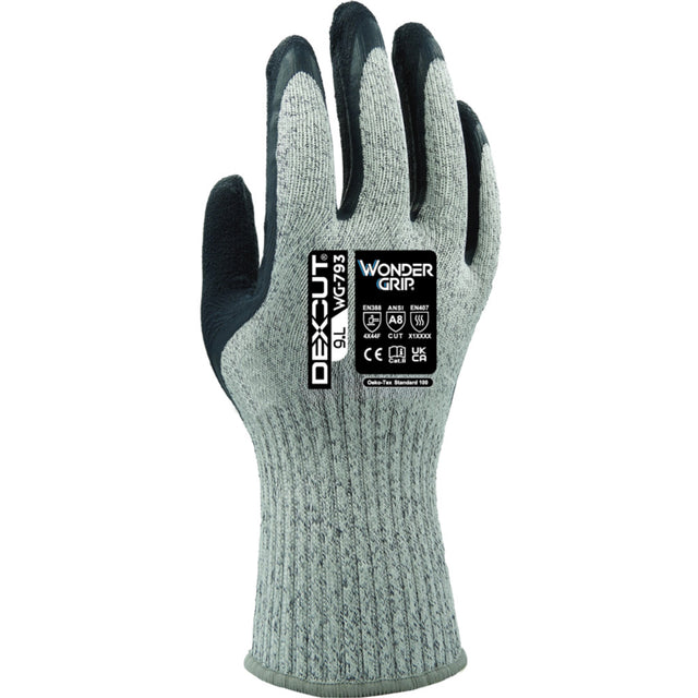 Wondergrip DEXCUT Cut Resistant Gloves ANSI A8 Level F