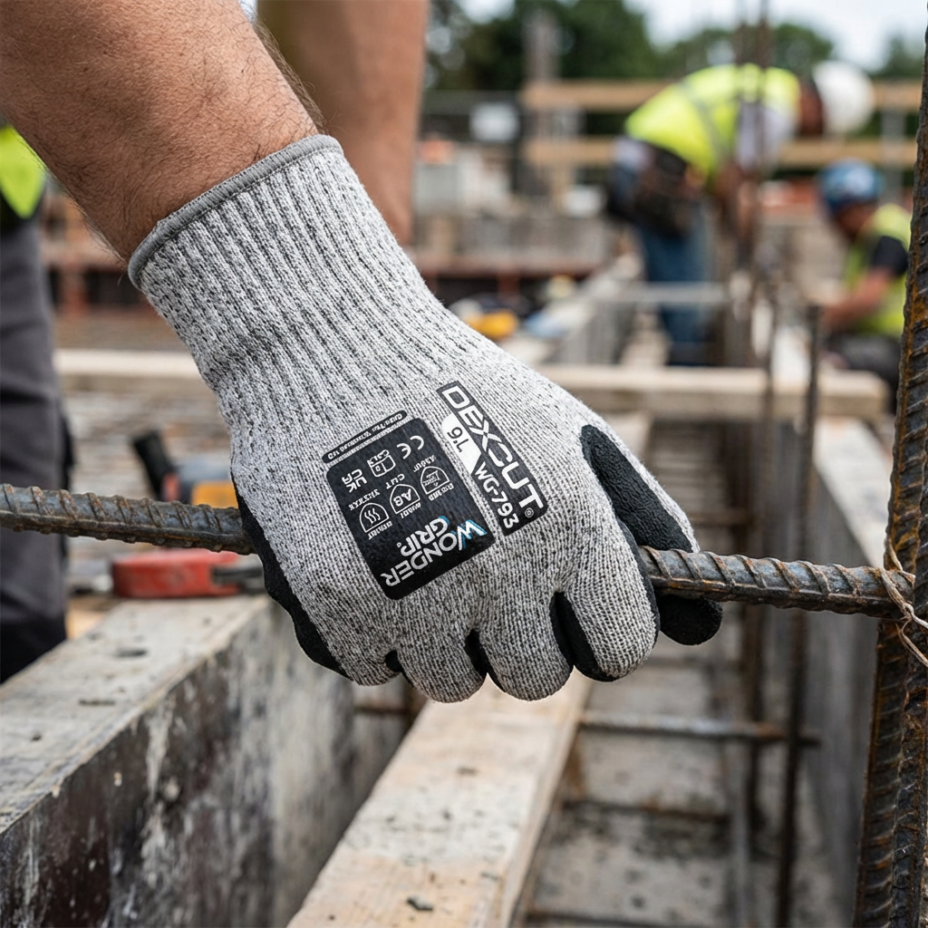 Wondergrip DEXCUT Cut Resistant Gloves ANSI A8 Level F