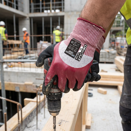 Wondergrip WG-708 Dexcut Cut Resistant Gloves Level D