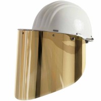 UV & Infra Red Filtering Gold Coated Face Shield Visor