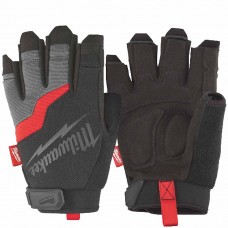 Fingerless Trades Milwaukee Work Gloves