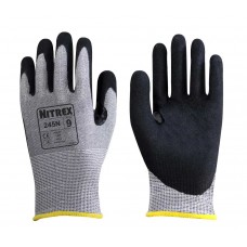 Nitrex 245N Sandy Nitrile Palm Coated Cut Level D Gloves