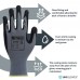 Nitrex 270E Nitrile Foam Palm Coated General Purpose Gloves