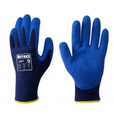 Nitrex 299 Blue Crinkled Latex Thermal Gloves