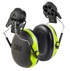 3M Peltor X4 Helmet Mounted Ear Defenders Low-Profile Design SNR 32dB