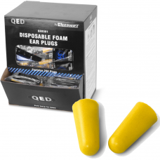 B Brand QED Disposable Foam Ear Plugs SNR 39dB x 200 pairs