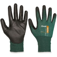 Pawâ PG535 Lightweight 18 gauge Cut Level D PU Coated Safety Gloves