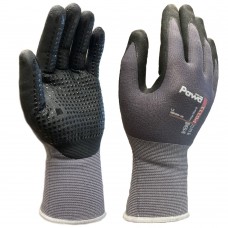 Dotted Palm Breathable Nitrile Nano Foam Pawa Work Gloves