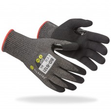Tilsatec Cut F Sandy Foam Nitrile Coated Thumb Crotch Safety Gloves