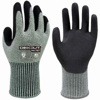 Wonder Grip 787 Dexcut  Cut Level 5 D Sandy Nitrile Grip Gloves