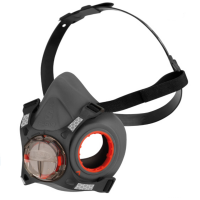 JSP Press to Check Dual Filter 1/2 Mask Respirator Body (no filters)