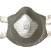 Cup Shaped Comfort FFP3 Valved Respirator Face mask with O ring x 10