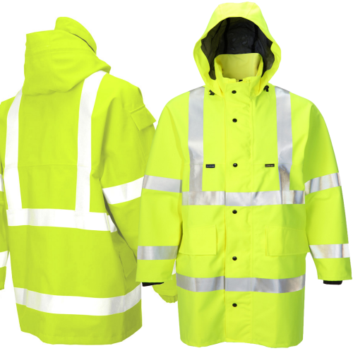 Details about   GORE-TEX Foul Work Wear Safety Weather Jacket YELLOW Size 3XL