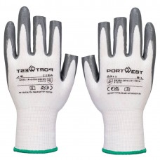 Portwest Nitrile Gloves Fingereless Precision Work Gloves