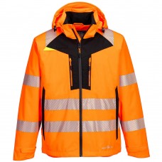 Portwest DX4 Waterproof Hi Vis Jacket Orange Railway Clothing 