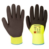 Portwest Arctic Winter Hi Vis Yellow Cold & Heat Resistant Gloves