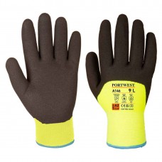 Foam Nitrile Arctic Winter Hi Vis Yellow Cold & Heat Resistant Gloves