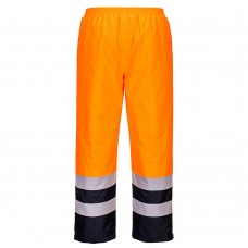 Orange Hi Vis Trousers Winter Waterproof Hi Vis Over Trousers