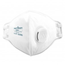 Portwest FFP3 Face Mask Dust Protection PU Foam 