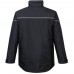 PU Coated Black Water Resistant PW3 Winter Jacket 