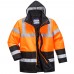 Portwest Hi Vis Winter Jacket Extreme Cold Waterproof Hi Vis Coat