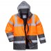 Portwest Hi Vis Winter Jacket Extreme Cold Waterproof Hi Vis Coat