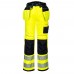 PW3 Hi-Vis Yellow Holster Pocket Work Trousers - 2 Leg Lengths