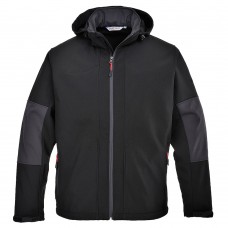 Softshell Jacket With Hood Windproof Water Resistant Jacket