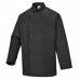 Long Sleeve Chefs Jacket With Ring Studs
