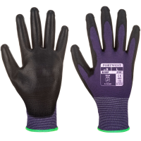 Touch Screen PU Palm Coated Intricate Work Gloves