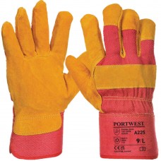 Insulatex Thermal Fleece Lined Leather Rigger Gloves