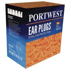 PU Foam Ear Plugs 500 loose pairs Orange snr 34db