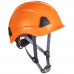 Peakless Safety Helmet Ratchet Adjustment Vented c/w Chinstrap