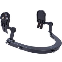 Helmet Visor Holder with Universal Slot can be used with Clip on Ear Defenders