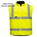 Combination Parka and Inner Jacket Waterproof and Breathable High Vis Coat