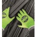 Traffi TG6010 Cut Level F PU Palm Coated Safety Gloves
