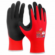 NFT® Nitrile Palm Coated Grip & Abrasion Resistant Sanitized® Adept Work Gloves