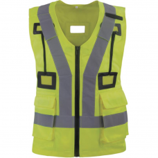 DeltaPlus ONE SIZE High Visibility Cotton/Polyester Vest