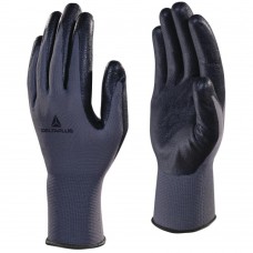 Delta Plus Polyester Knitted Glove - Nitrile Foam Palm  